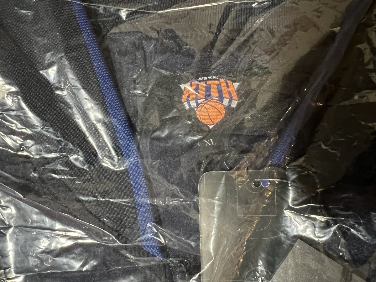kith nylon mini pouch 最終値下げ‼️ Kith for the New York Knicks Nylon Quarter Zip in Nocturnal