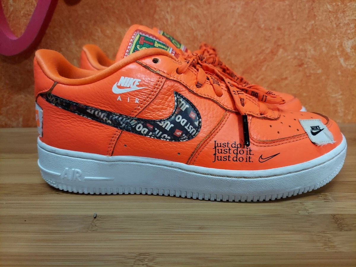 Nike Air Force 1 '07 Premium JDI Orange, Black & White