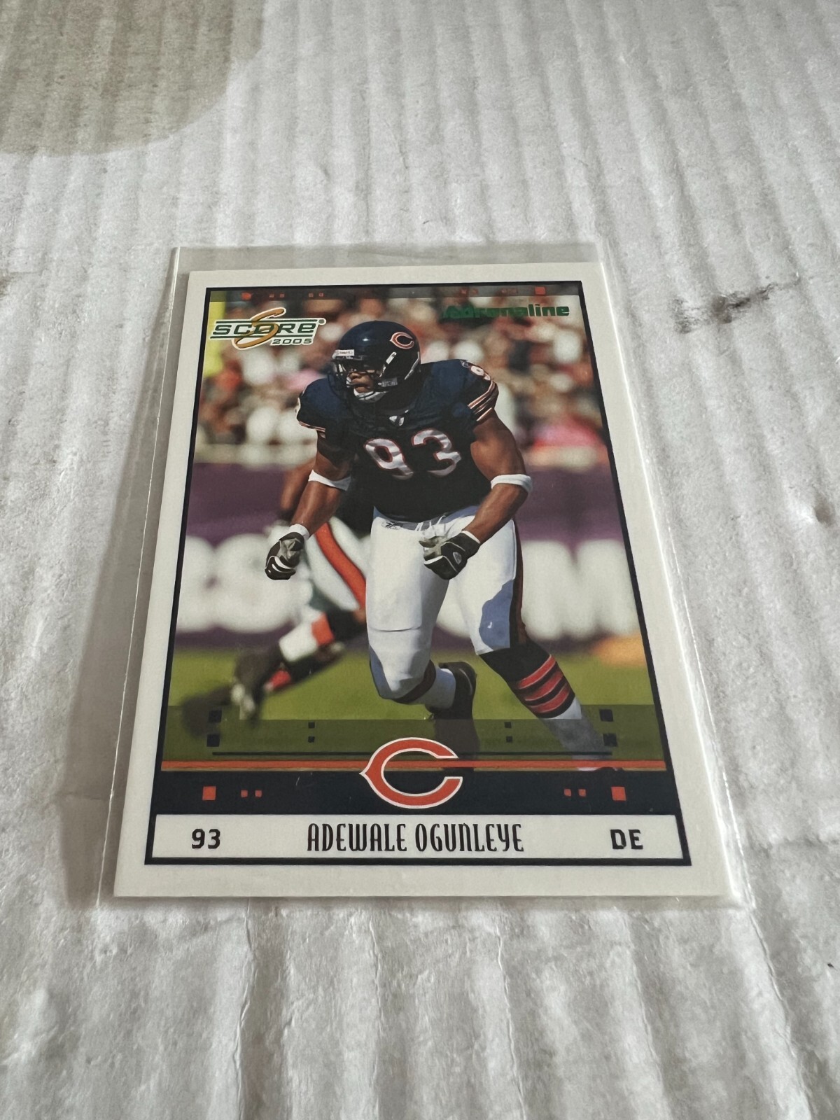 Adewale Ogunleye 2005 Donruss Score Adrenaline #47 #335/399 NrMt