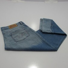 Replay Womens Regular Fit cropped Leg Blue W  31/ L 25 REF (Y01424)