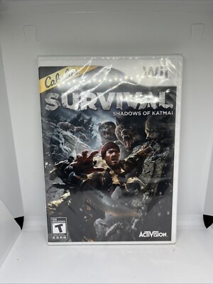 Cabela s Survival Shadows Of Katmai Wii Brand New Sealed