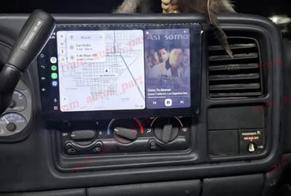 Radio estéreo para coche GMC Yukon XL 1500 2500 2003-2005 Wifi CarPlay Android 15.0 Foto 2 de 4