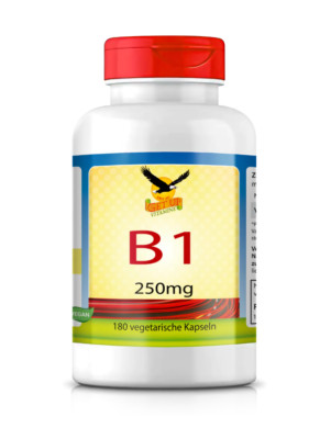 Get UP  Vitamin B1 (Thiamin) 250mg, 180 Kapseln