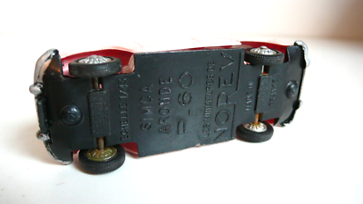 Miniature Norev 1/43 – Simca Aronde P60 – état Correct – 1960