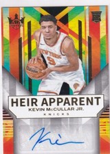 2024-25 Panini Court Kings NBA No. HA-MOC Kevin McCullar Jr. Rookie Auto 102/125