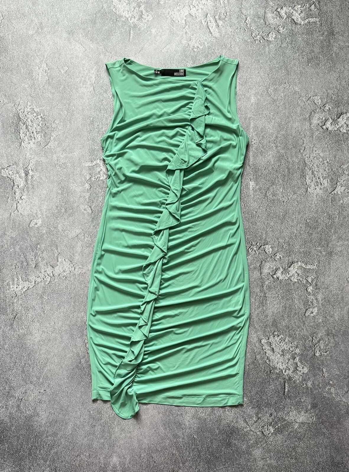 Abito smanicato Love Moschino USA10 I46 F42 ? Tank come nuovo goditi il lusso