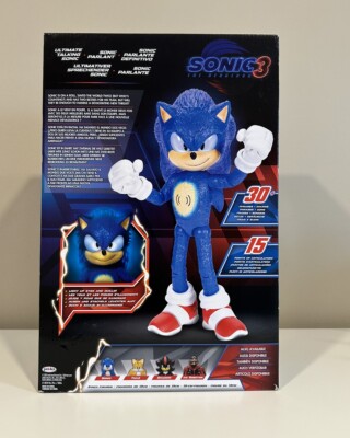 Jakks Pacific Sonic 3 Movie Ultimate Talking 12” Sonic The