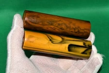 ANTIQUE Bakelite Vein Rods Handle door Old VTG Bakelite Simichrome faturan 126gr