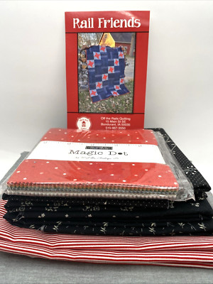Off the Rails Quilting Rail Friends Quilting Kit NEW