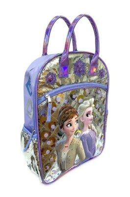 Disney Frozen II silver backpack Loungefly Disney Frozen 2 Olaf & Bruni Mini Backpack*RARE  main image 4