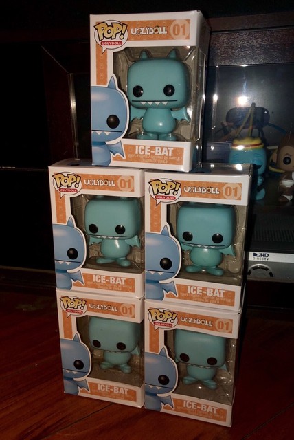 1 FUNKO POP UGLY DOLL ICE-BAT #01 RETIRED 2011 VINYL FIGURE RARE POP! | eBay