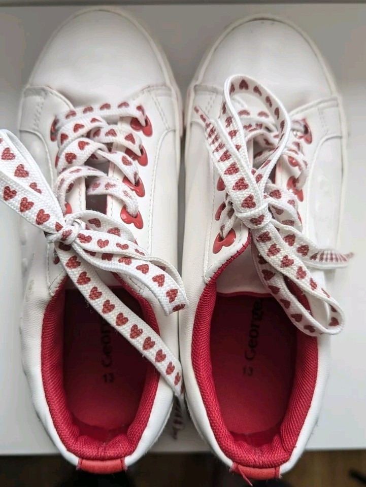 Cute Girls Shoes Asda Size 13 eBay