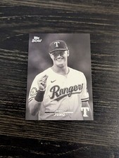 2024 Topps Black & White Josh Jung #10 Texas Rangers