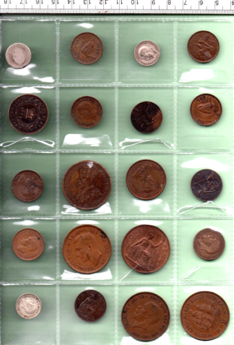 40 GENUINE MIXED DATE & CONTINENT COINS IN TEN PAGE ALBUM COMPLETE (125) - Picture 2 of 6