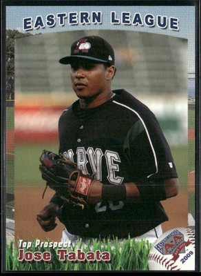 Jose Tabata 2009 Eastern League Top Prospects Set Card