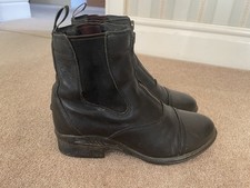 ARIAT QUANTUM COBALT DEVON PRO X-STATIC Reitstiefel Gr. 5 UK schwarz