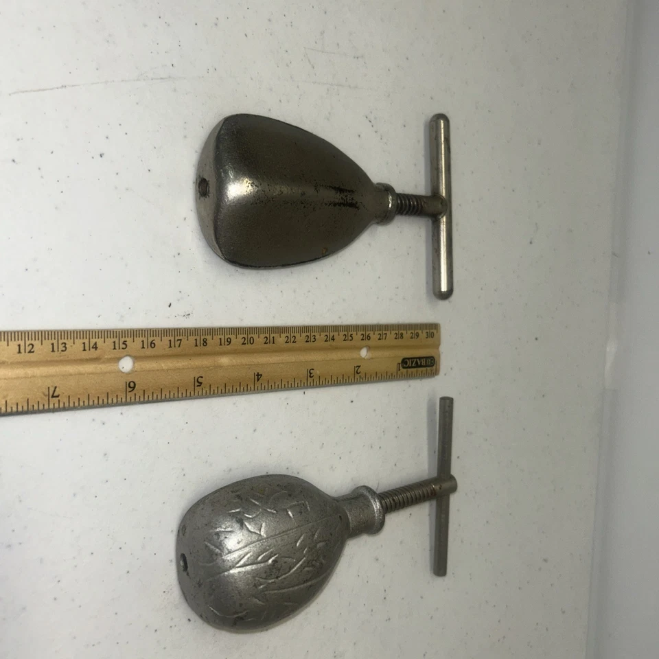 Two Vintage Cast Iron Nut Crackers From 1950. Working Mechanisms - Image 4 of 4