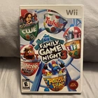 Hasbro Family Game Night 3 Nintendo Wii Complete CIB Tested Working