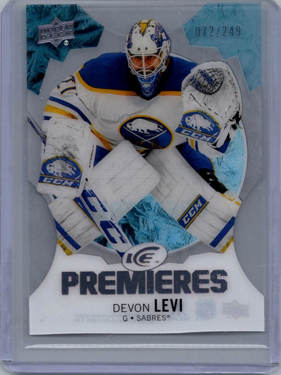 2023-24 Upper Deck Ice #233 Devon Levi #/249
