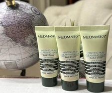3 MUDMASKY Melting Mud Cleansing Mask – Gentle & Creamy – Fragrance-Free – 15ml