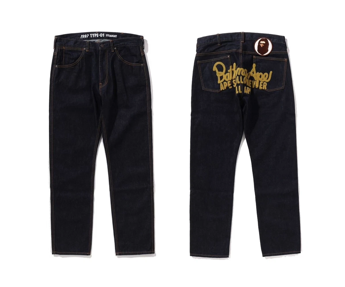 A Bathing Ape Denim Pants for Men for sale | eBay