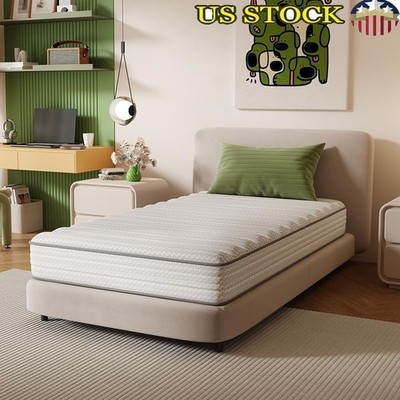 SmartS Spinal Support Mattress Euro Top Breathable Foam Kids Pressure Relief New
