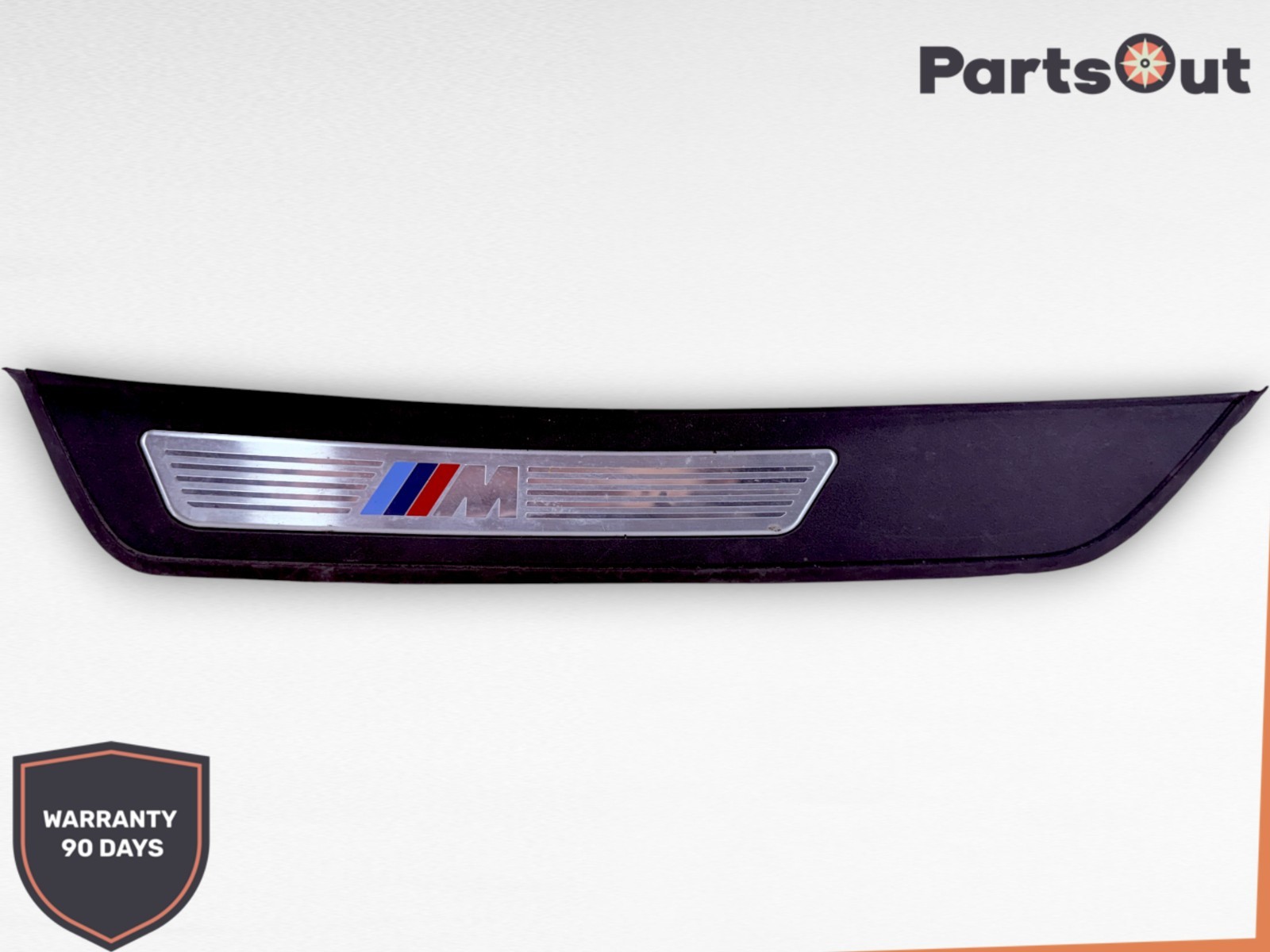 2013-2016 BMW M5 REAR LEFT DRIVER SIDE DOOR SILL SCUFF PLATE PANEL OEM