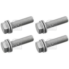 4x FEBI RIPPSCHRAUBE M14x1,5 BREMSSATTEL TRÄGER VORNE passend für VAG N91084901
