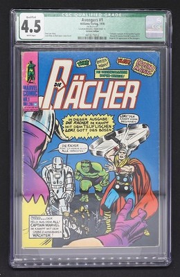 Avengers #1 CGC 4.5 Die Rächer Nr. 1 Williams Verlag Marvel MCU
