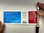 BART -Bay Area Rapit Transit, Retractable Map Pen, Jan 2015, Blue Ink, Writes Fi — photo 3