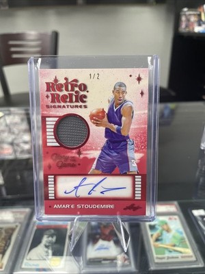 2025 AMAR'E STOUDEMIRE Leaf Glory of the Game Used Jersey /2 Relic