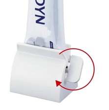 SCStyle Rolling Toothpaste Squeezer Holder Stand ABS Freestanding 1 pc