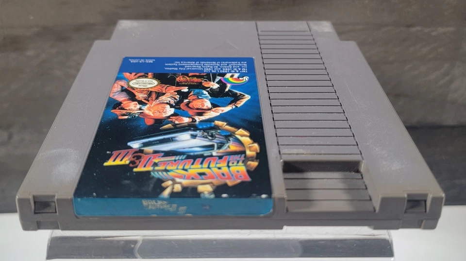 Back to the Future Part II & III (Nintendo NES, 1990) Authentic Cart Tested - Image 3 of 4