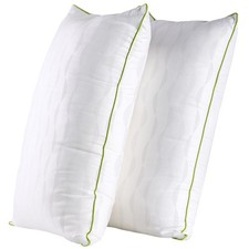 HKYLRAN Bed Pillows King Size Set of 2,for Sleeping, Pack 2 , White