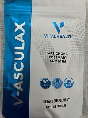 VitalHealth Artichoke Rosemary MSM 605mg 60 Capsules Natural GMO-Free