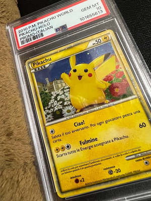 2010 ピカチュウ PSA10 PIKACHU WORLD PROMO PSA10 2010 Pokemon Card Game Pikachu World Collection 9 Card Promo
