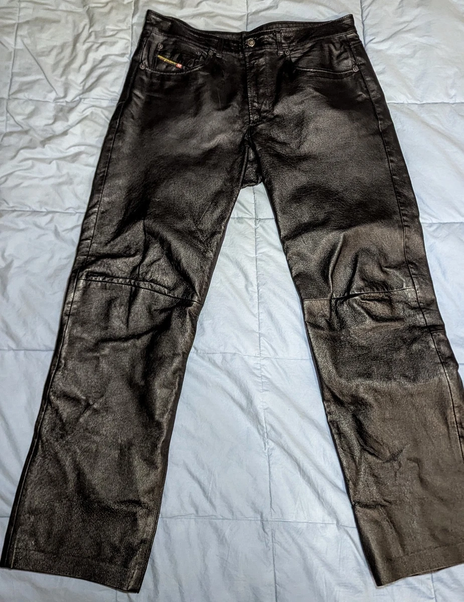 Diesel Leather Pants products for sale | eBay