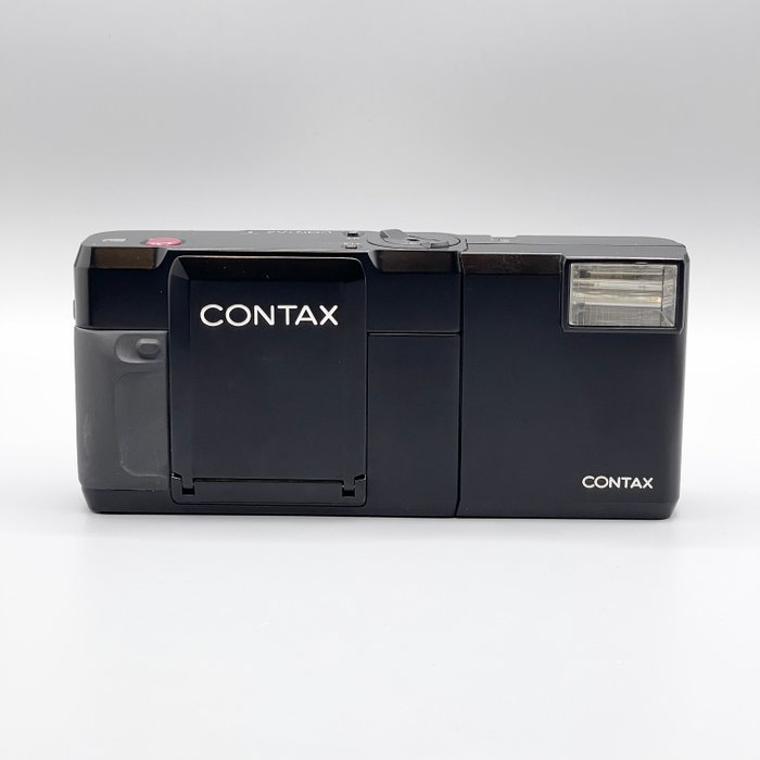 Rare *Boxed* Contax T Black Rangefinder 35mm Film Camera T14 Flash