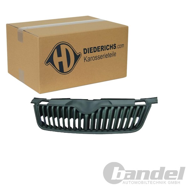Diederichs KÜHlergrill Schwarz Passend FüR Skoda Fabia Roomster | 7801741-image