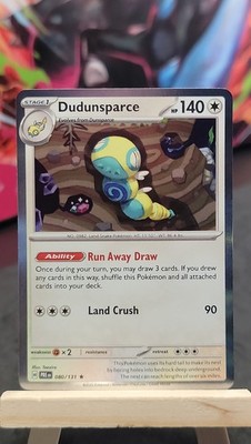 Dudunsparce 080/131 Holo PRE SV: Prismatic Evolutions Rare NM-MP