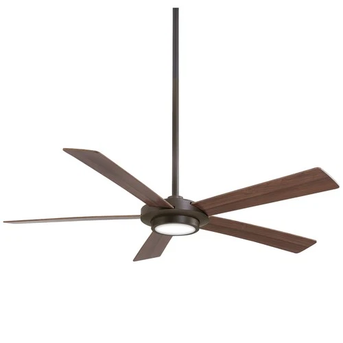 Minka Aire Sabot 52" Ceiling Fan - Medium Maple/Dark Maple 5-Blade - Picture 2 of 2