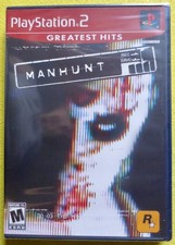 Manhunt - PS2 Greatest Hits 2003 Rockstar Games in original shrink.