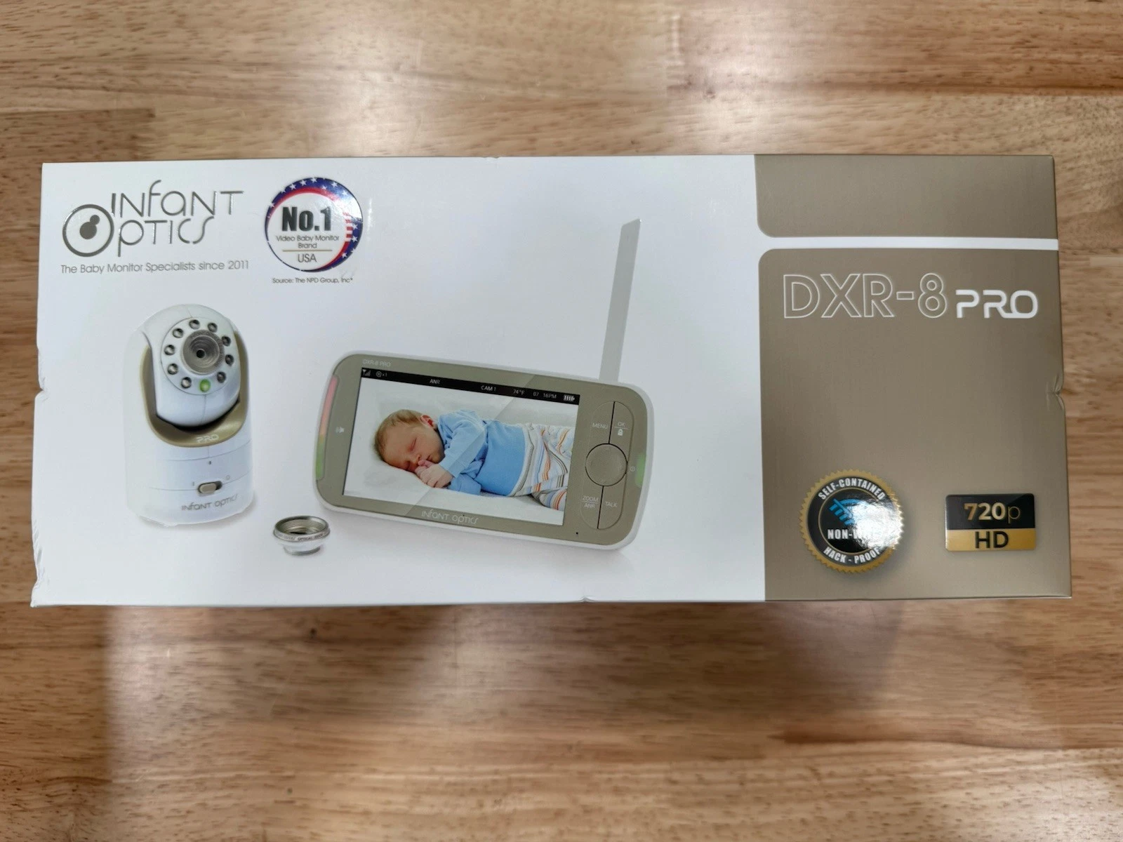 New Infant Optics DXR-8 Pro 5" HD Baby Monitor 720p Non-WiFi Security Camera
Opens in a new window o