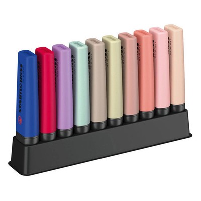 STABILO boss naturecolors+wildflower markeerstiften bureau set -