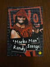 1998 Topps WCW NWO WWF WWE Wrestling Stickers S3 Macho Man Randy Savage