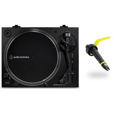 Audio-Technica AT-LP120XBT-USB Bluetooth Turntable w/Ortofon Concorde Club Cart