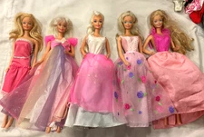 Vintage and Modern Beautiful Barbie Dresses- Disney and Princess!! You Pick