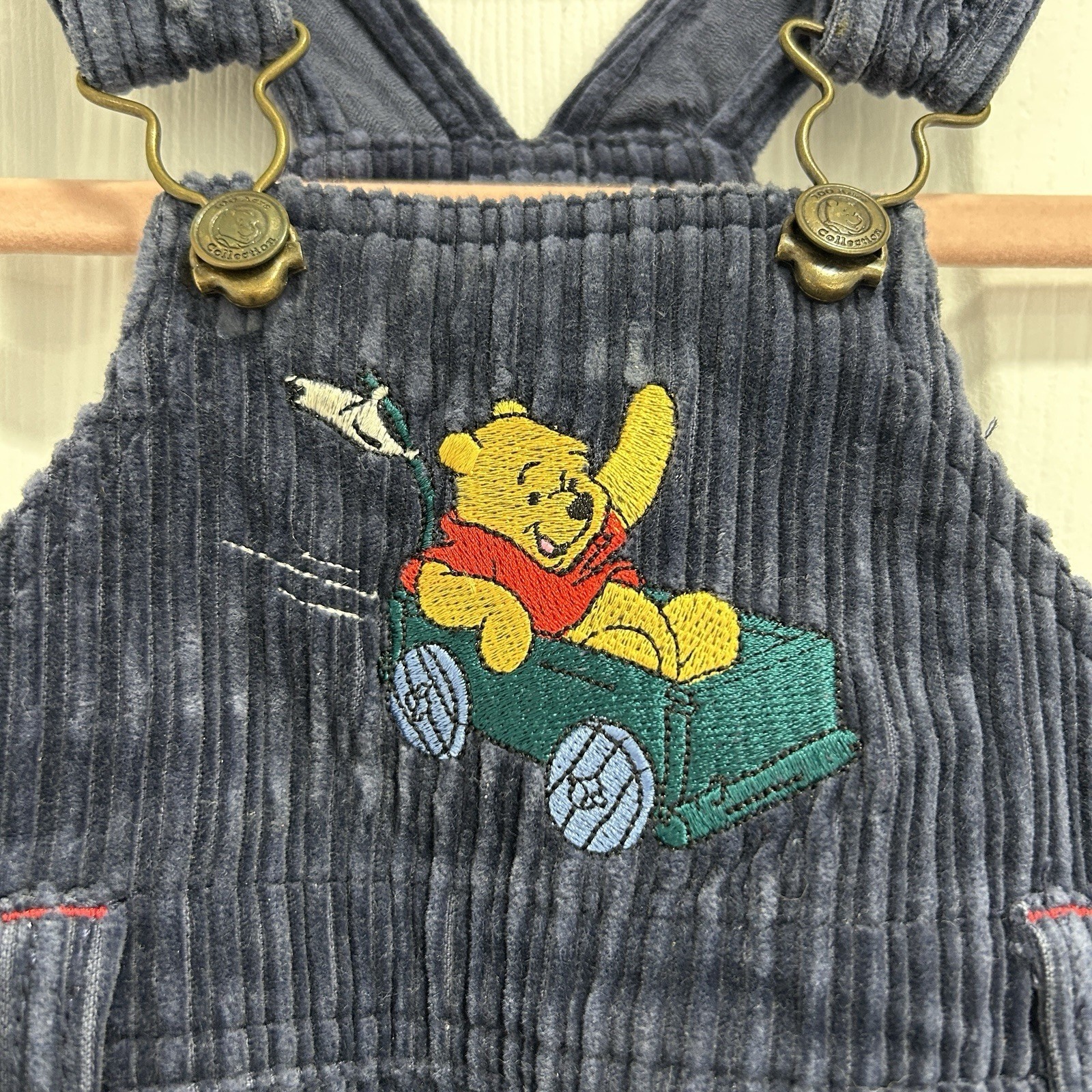 Vintage Winnie The Pooh Overalls 18M 100 Acre Collection Disney Here Comes Pooh image 3