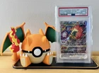 2022 Pokemon Charizard VSTAR SWSH 262 Promo PSA 10 Gem Mint and Pokeball Display