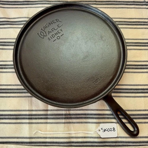 Wagner Ware Sidney 0 Cast Iron Griddle Skillet 1108 A